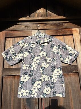 OP Sport Floral Hawaiian Shirt